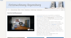 Desktop Screenshot of ferienwohnungregensburg.com